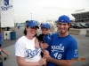 Cams first Royals game!