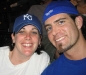 Our first Royals game.